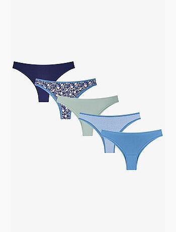 Sugarplum floral lot de 5 slips brésiliens penti