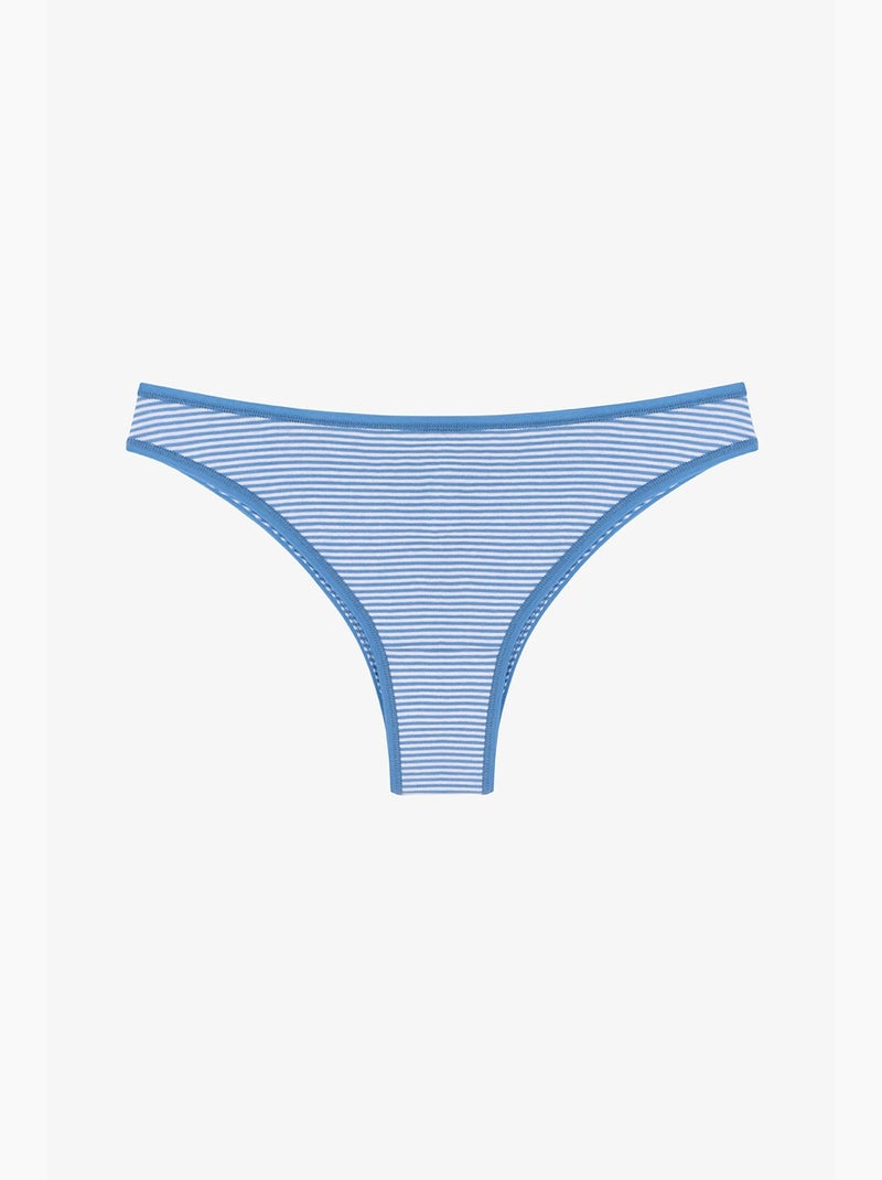 Sugarplum floral lot de 5 slips brésiliens penti Bleu Bleu marine - Kiabi