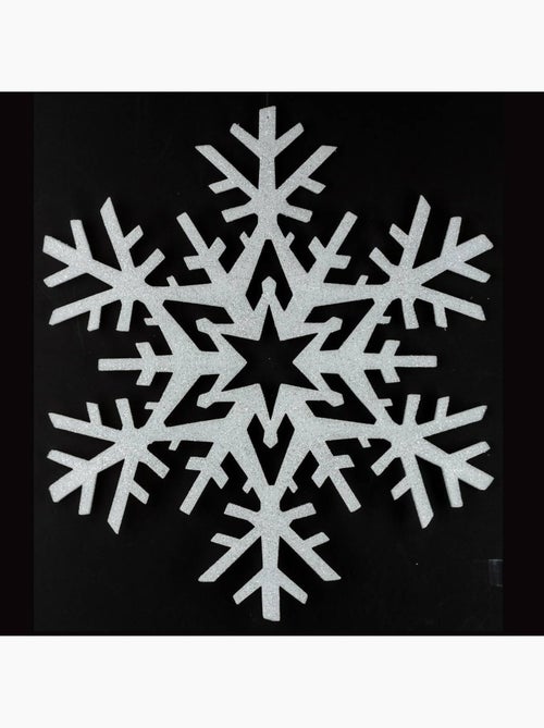 Sujet de noël flocon paillette - Kiabi
