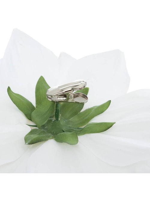 Sujet fleur neige 20 cm ps blanc - Kiabi