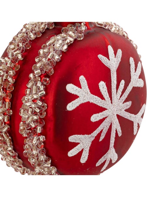 Sujet macaron verre d.6 cm - Kiabi