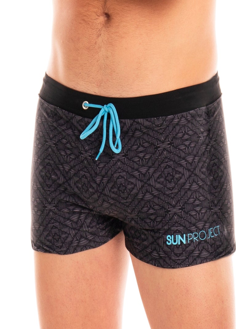 Sun Project - Boxer de bain piscine Marco Noir - Kiabi