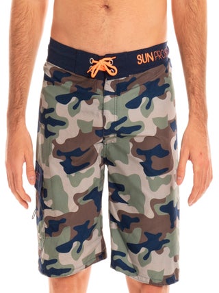 Sun Project - Short de bain long Lino