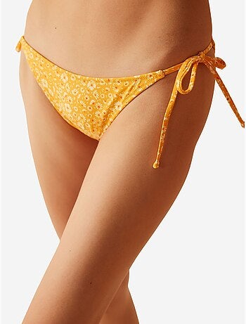 Sunshine bas de bikini à motif marguerites penti