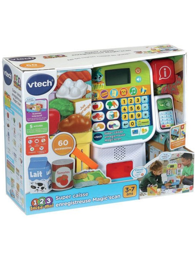 Super caisse enregistreuse magic'scan - vtech Multicolore - Kiabi