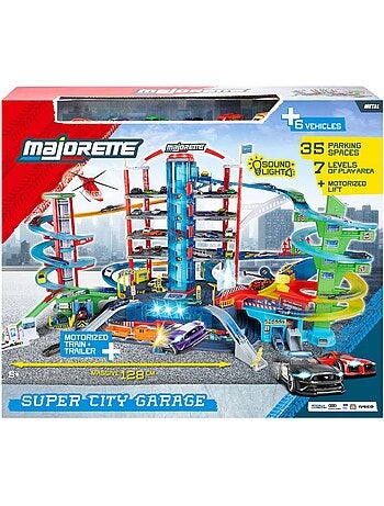 Super city garage - avec 6 véhicules