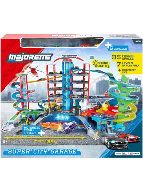 Super city garage - avec 6 véhicules - Kiabi Super city garage - avec 6 véhicules - Kiabi