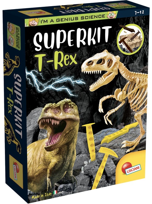 Super Kit T-Rex - I'm a Genius - Kiabi