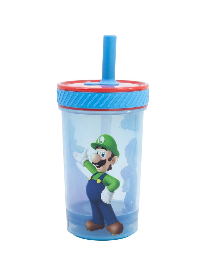 Super Mario - Mug de voyage (Luigi, Mario) Multicolore - Kiabi