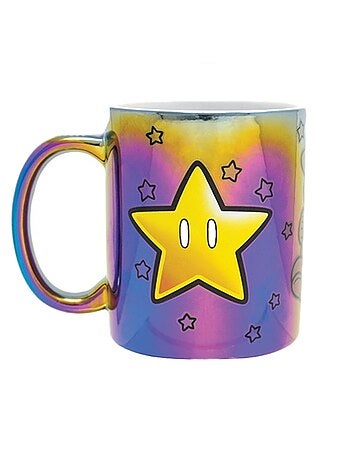 Super Mario - Mug motif/style étoile métallisée (Mario)