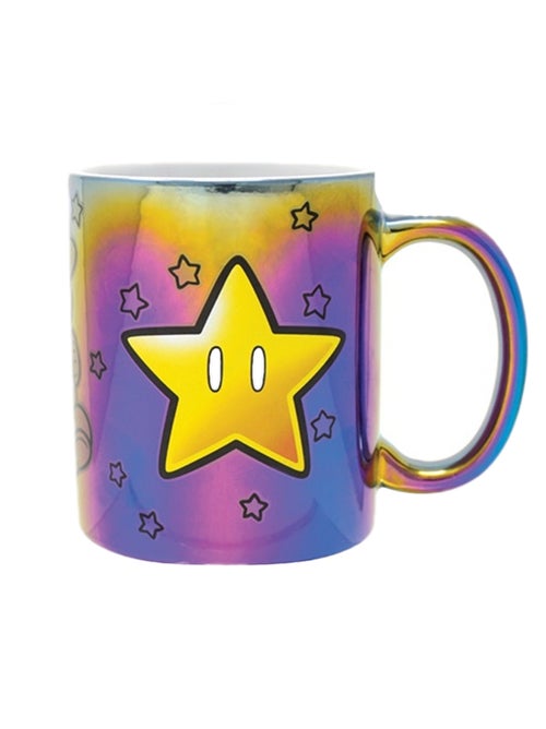 Super Mario - Mug motif/style étoile métallisée (Mario) - Kiabi
