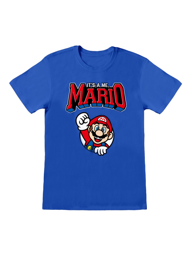 Super Mario - T-shirt Bleu ardoise - Kiabi