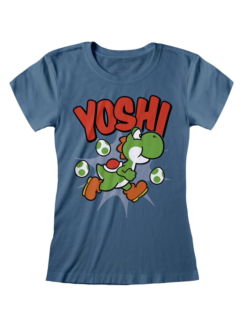 Super Mario - T-shirt Bleu - Kiabi