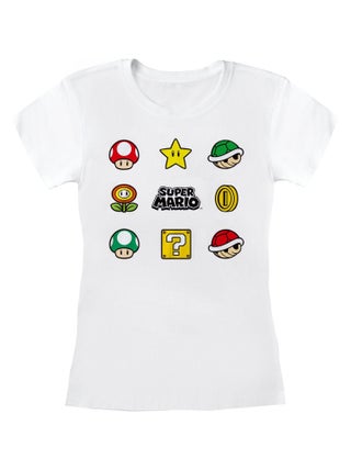 Super Mario - T-shirt ITEMS