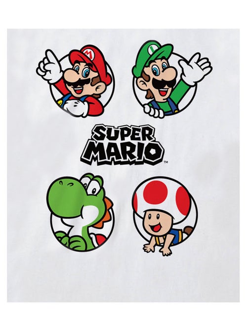 Super Mario - T-shirt motif/style Cercle - Kiabi