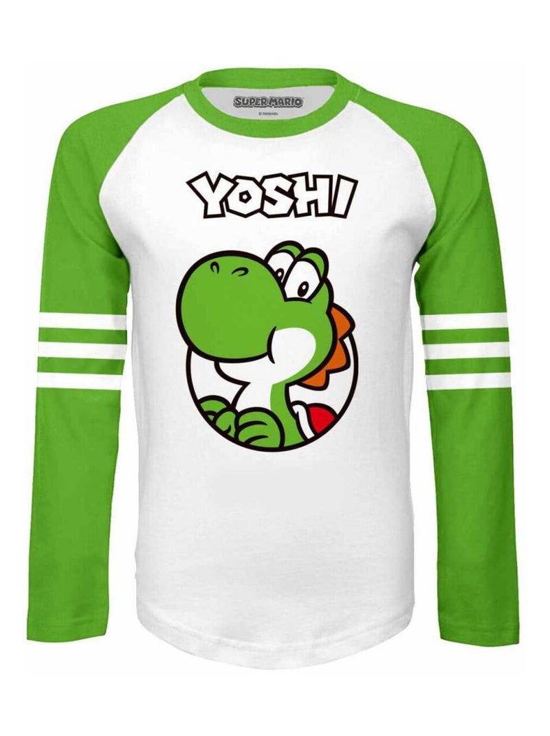 Super Mario - T-shirt YOSHI SINCE Blanc - Kiabi
