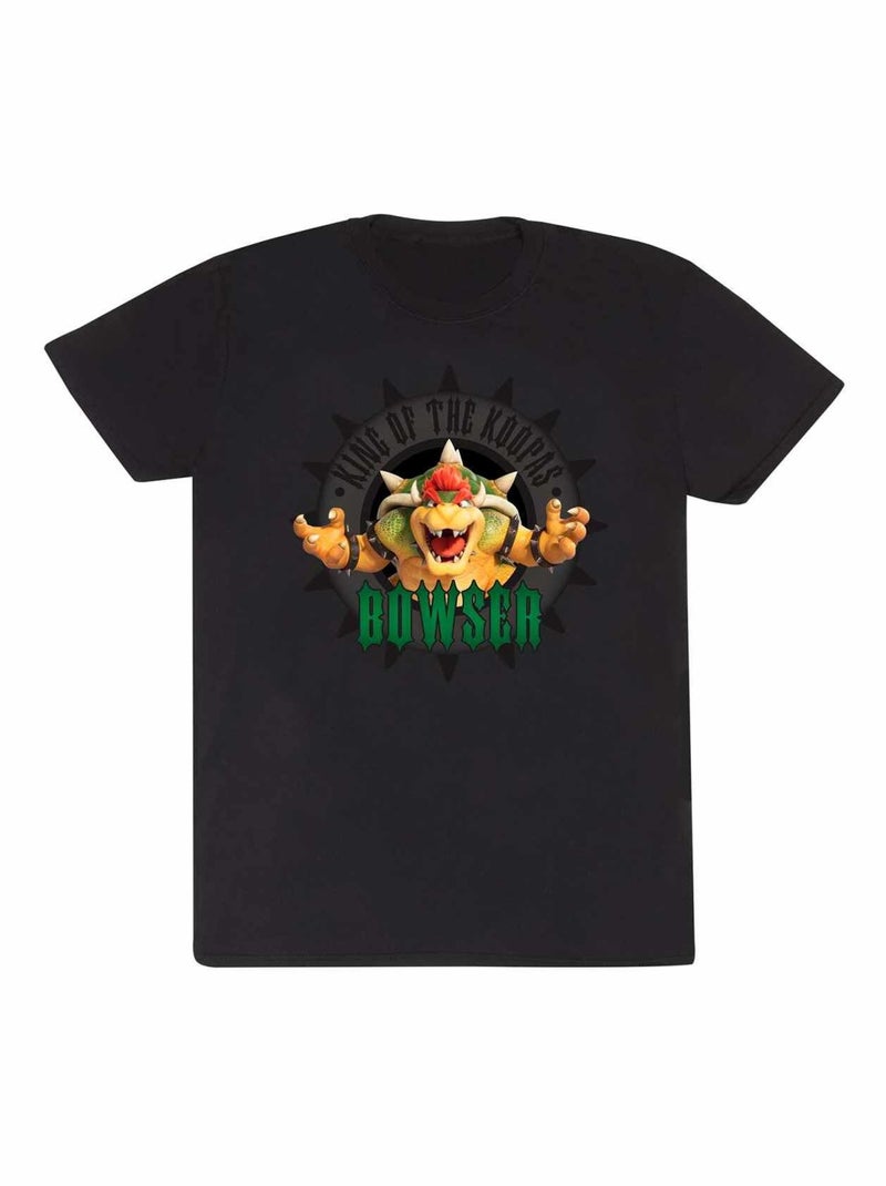 Super Mario Bros - T-shirt KING OF THE KOOPAS Noir - Kiabi
