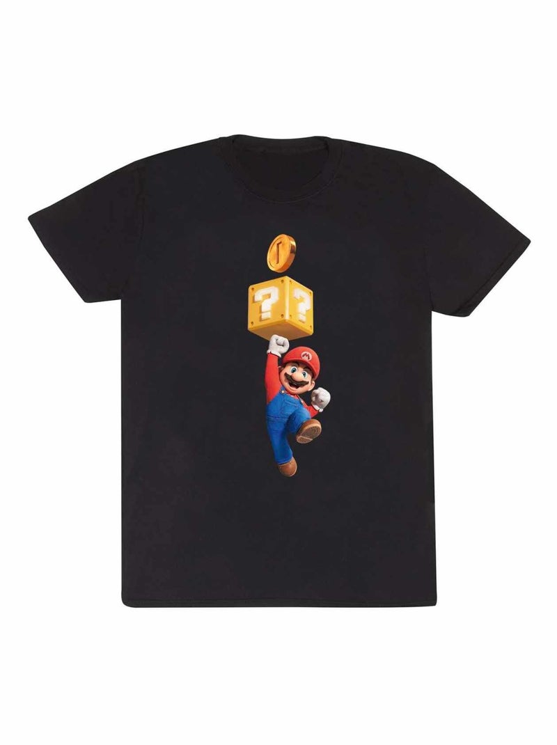 Super Mario Bros - T-shirt Noir - Kiabi