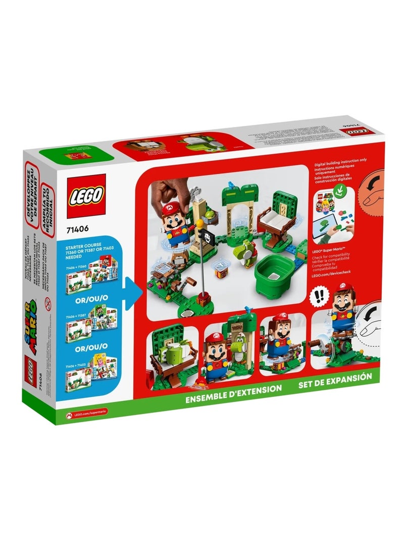 Super Mario Ensemble d'extension La maison cadeau de Yoshi Multicolore - Kiabi