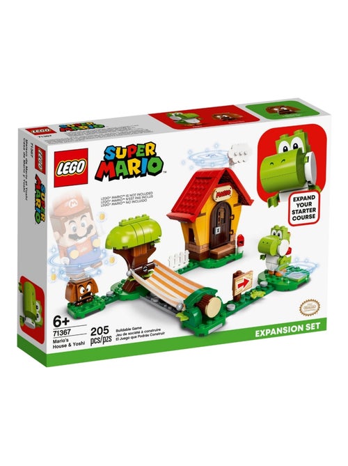 Super Mario Ensemble d'Extension La maison de Mario et Yoshi - Kiabi