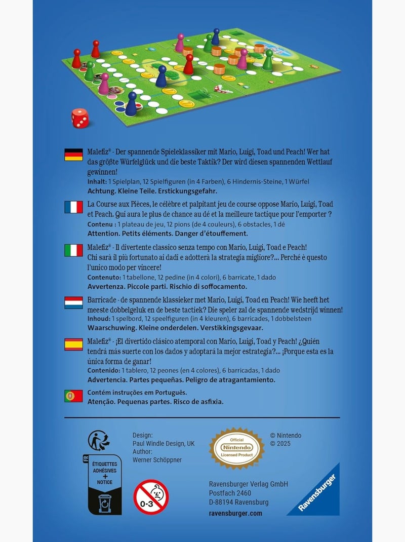 Super Mario La Course aux pièces Rouge - Kiabi