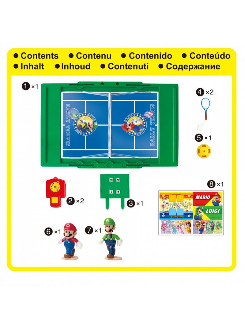 Super Mario Rally Tennis - EPOCH Games - 7434 Rouge - Kiabi