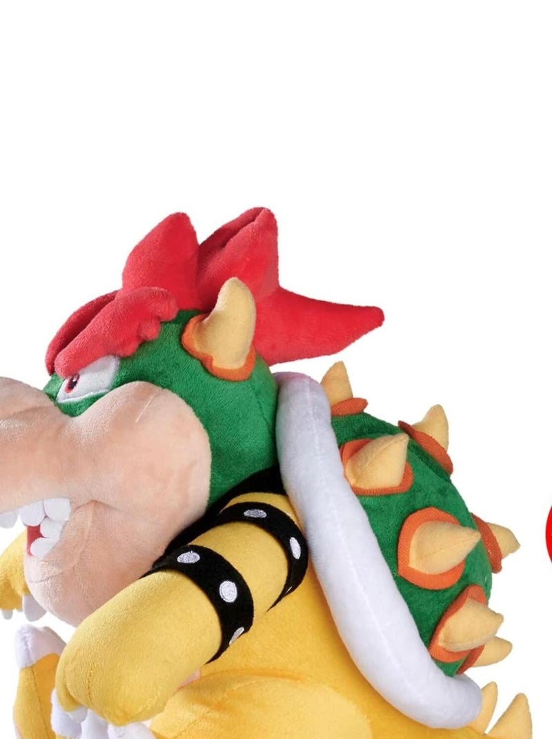 Super Toys Mario Bowser Peluche 27 cm Jaune - Kiabi