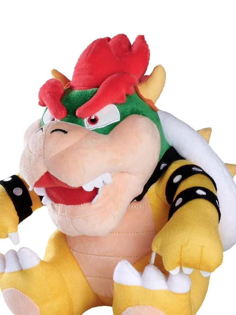 Super Toys Mario Bowser Peluche 27 cm Jaune - Kiabi