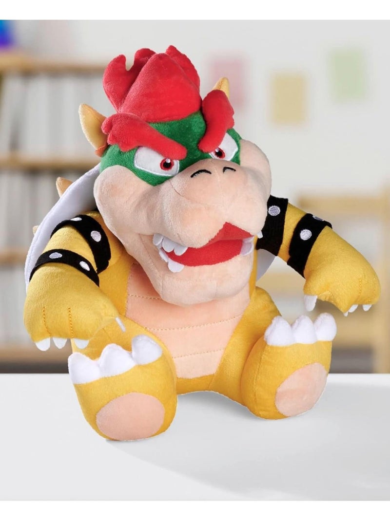 Super Toys Mario Bowser Peluche 27 cm Jaune - Kiabi
