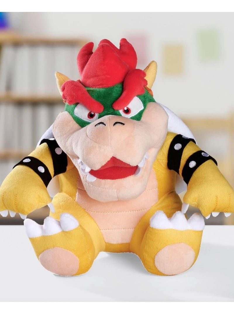 Super Toys Mario Bowser Peluche 27 cm Jaune - Kiabi