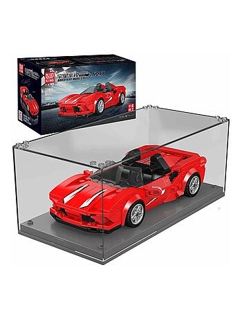 Supercar F8 avec vitrine de présentation