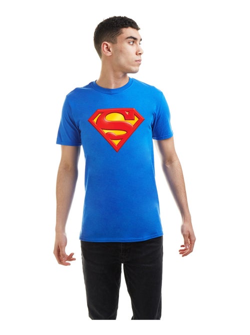 Superman - T-shirt motif logo en relief - Kiabi