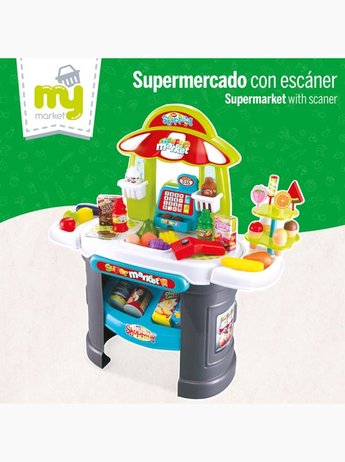 Supermarché avec lumière, son et accessoires my home - Kiabi