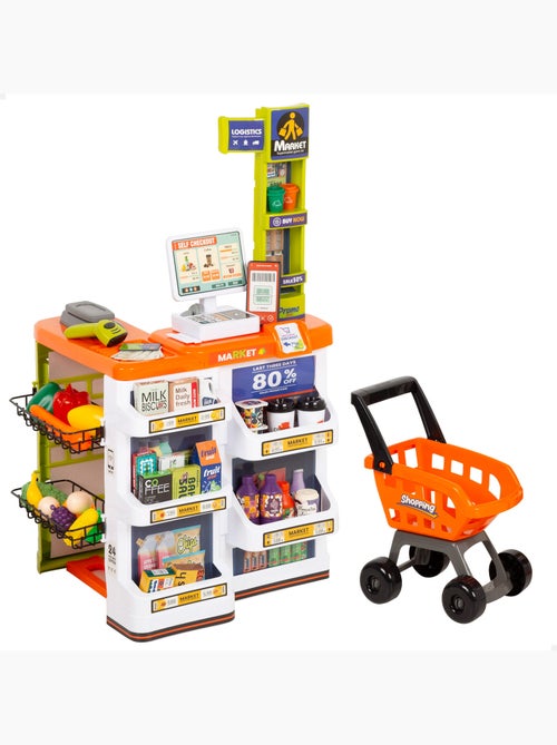 Supermarché du jouet avec chariot, lumière et son my home - Kiabi