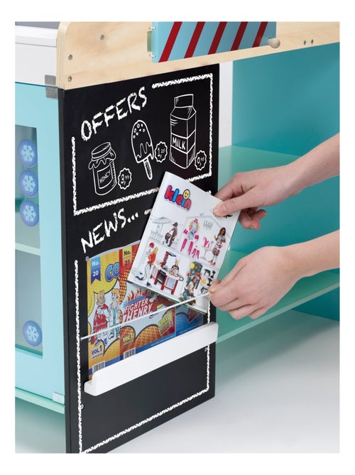 Supermarché en bois avec accessoires - Kiabi