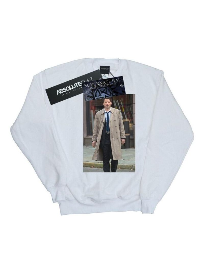 Supernatural - Sweat Blanc - Kiabi