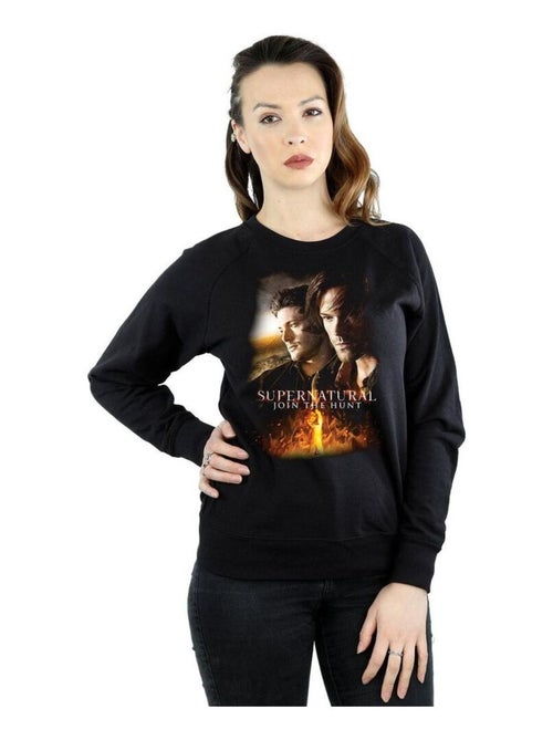 Supernatural - Sweat FLAMING POSTER - Kiabi