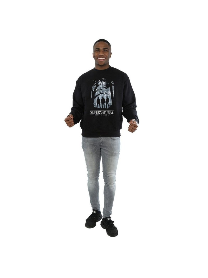 Supernatural - Sweat Noir - Kiabi
