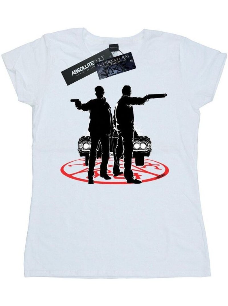 Supernatural - T-shirt Blanc - Kiabi