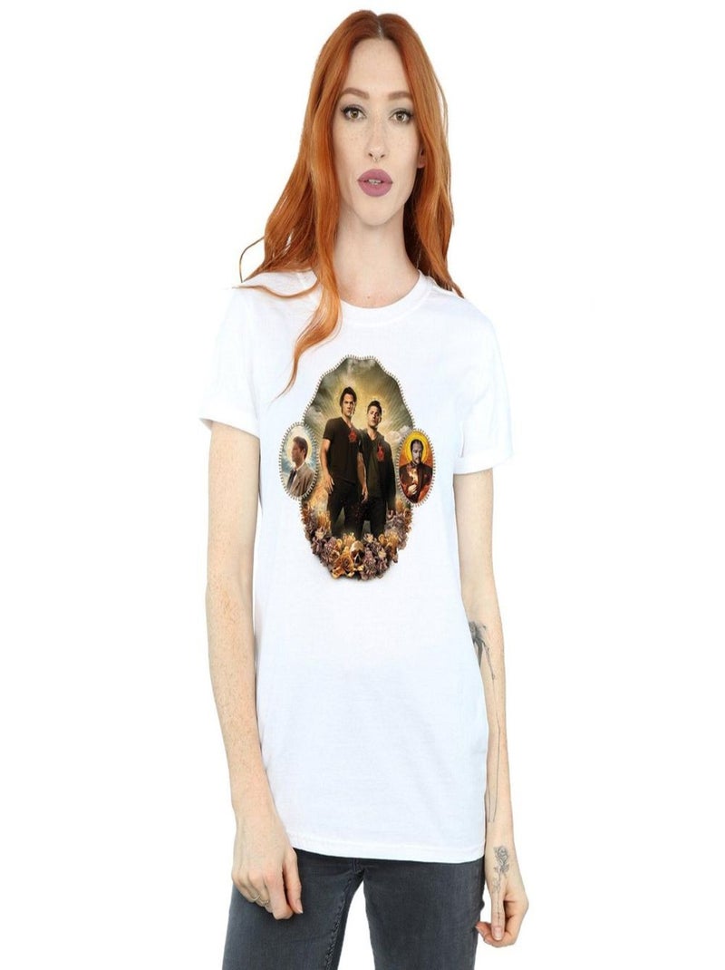 Supernatural - T-shirt Blanc - Kiabi