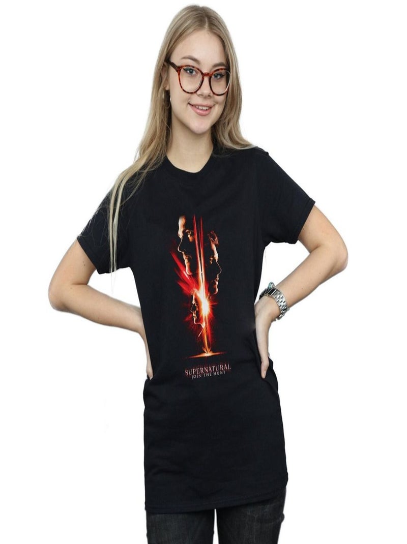 Supernatural - T-shirt DAWN OF DARKNESS Noir - Kiabi
