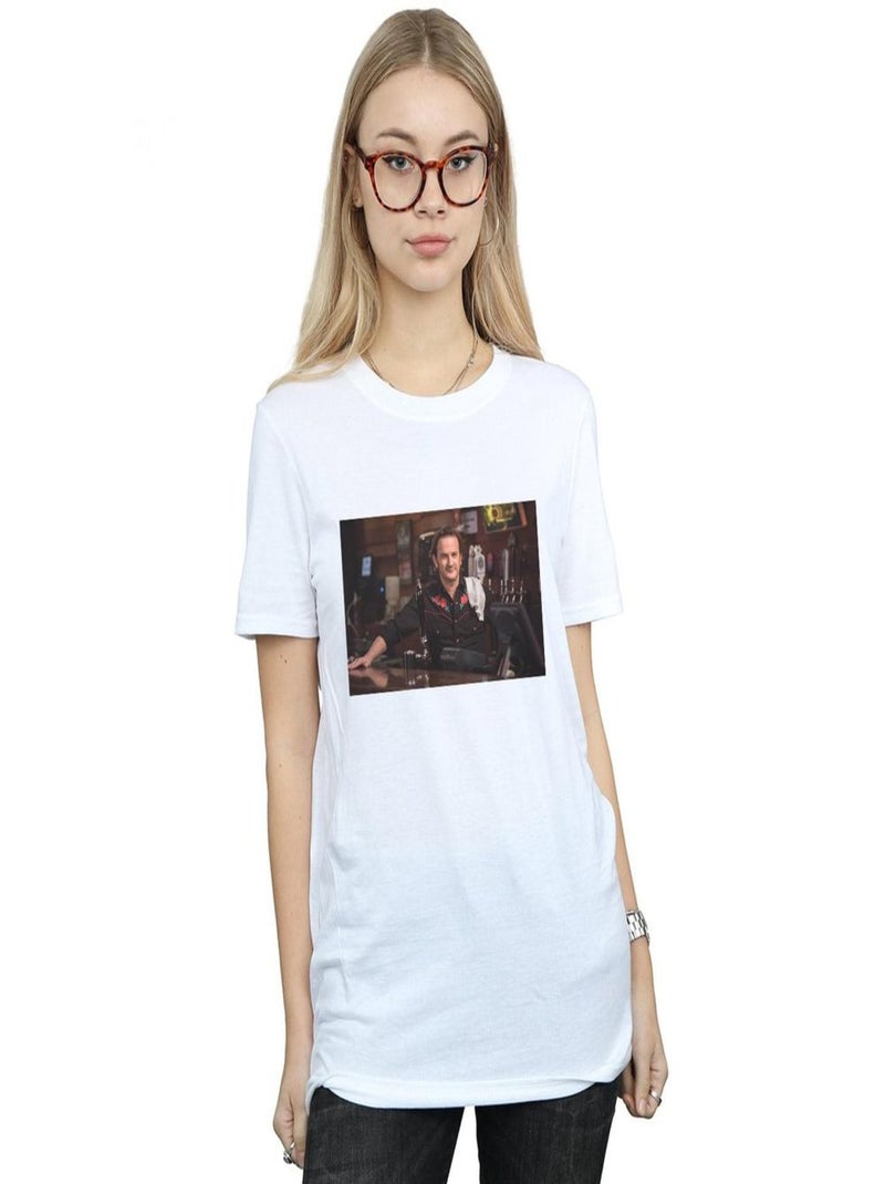 Supernatural - T-shirt GABRIEL'S BAR Blanc - Kiabi