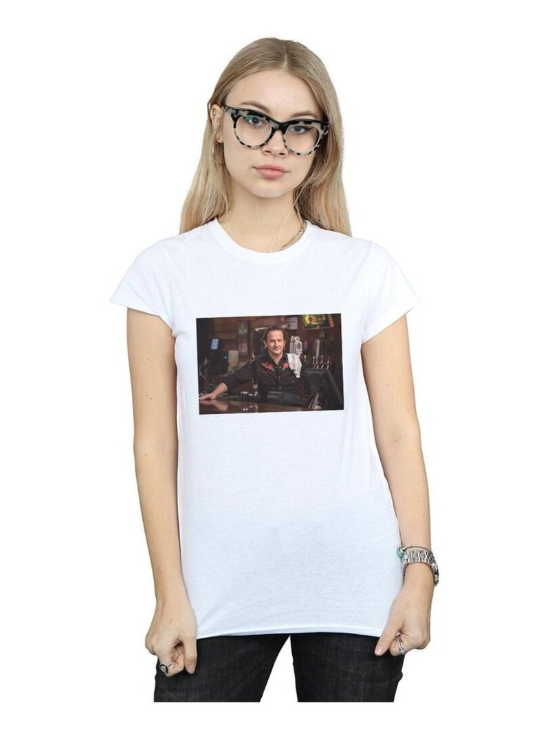 Supernatural - T-shirt GABRIEL'S BAR Blanc - Kiabi