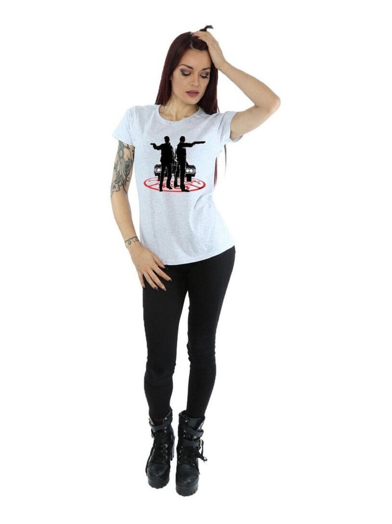 Supernatural - T-shirt Gris chiné - Kiabi
