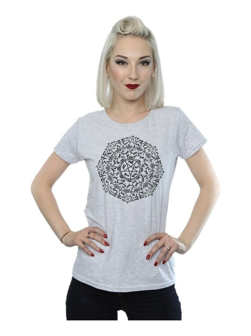 Supernatural - T-shirt Gris chiné - Kiabi