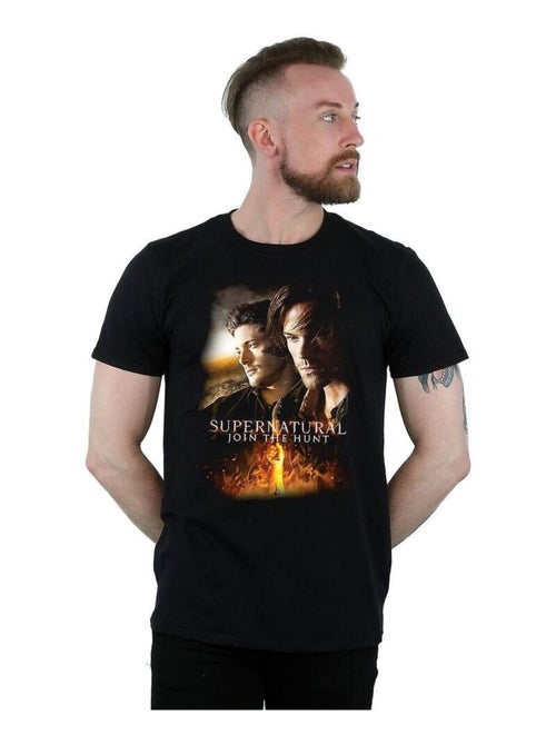 Supernatural - T-shirt JOIN THE HUNT (Dean, Sam Winchester) - Kiabi