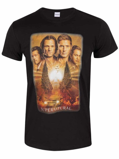 Supernatural - T-shirt KEY ART - Kiabi