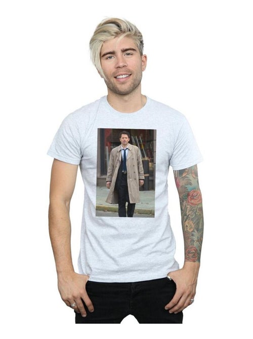 Supernatural - T-shirt motif Castiel motif/style Photo - Kiabi Supernatural - T-shirt motif Castiel motif/style Photo - Kiabi