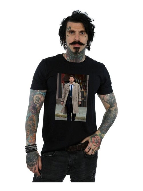Supernatural - T-shirt motif Castiel motif/style Photo - Kiabi Supernatural - T-shirt motif Castiel motif/style Photo - Kiabi