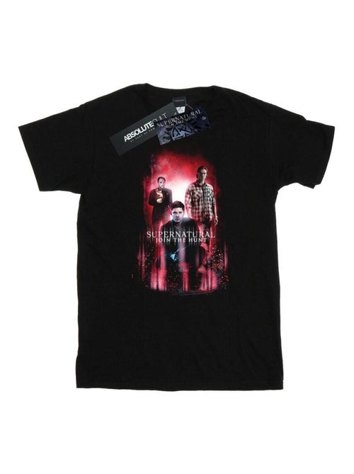 Supernatural - T-shirt motif Crowley motif/style groupe - Kiabi Supernatural - T-shirt motif Crowley motif/style groupe - Kiabi